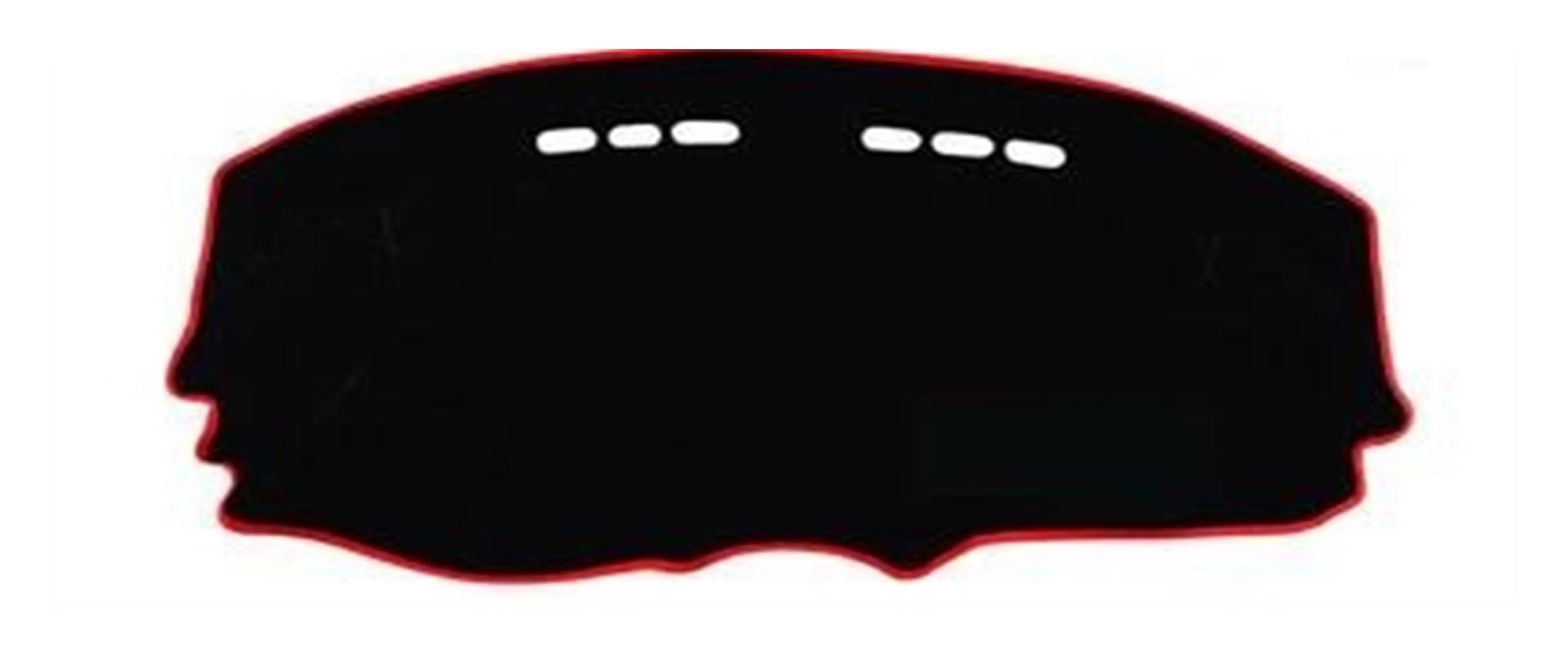 Armaturenbrettmatten Teppich Auto Dashboard Vermeiden Licht Pad Instrument Plattform Schreibtisch Abdeckung Matten Teppiche Zubehör Für Chery Für QQ 3 2004-2009 2010 2011 2012(Rot,RHD) von ESSUE