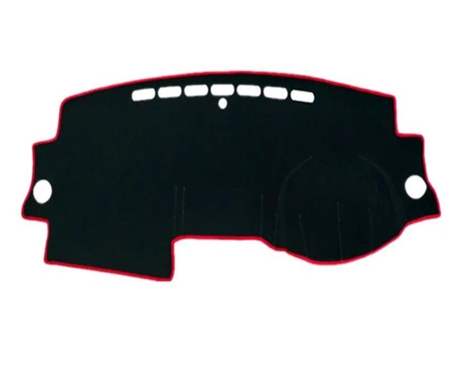 Armaturenbrettmatten Teppich Für CR-V Für CRV 2007 2008 2009 2010 2011 Auto Zubehör Dashboard Abdeckung Pad Matte Dash Board Sonnenblende Schützen Teppich Kissen(Black Edge,RHD) von ESSUE