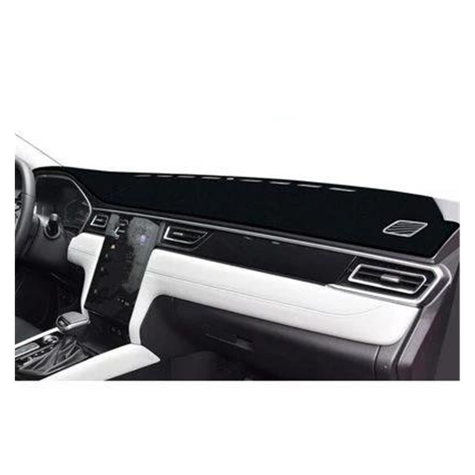 Armaturenbrettmatten Teppich Für JAC Für J7 2020 2021 2022 2023 Dashboard Vermeiden Licht Pad Instrument Plattform Schreibtisch Abdeckung Matten Teppiche Zubehör Auto-Styling(Schwarz) von ESSUE