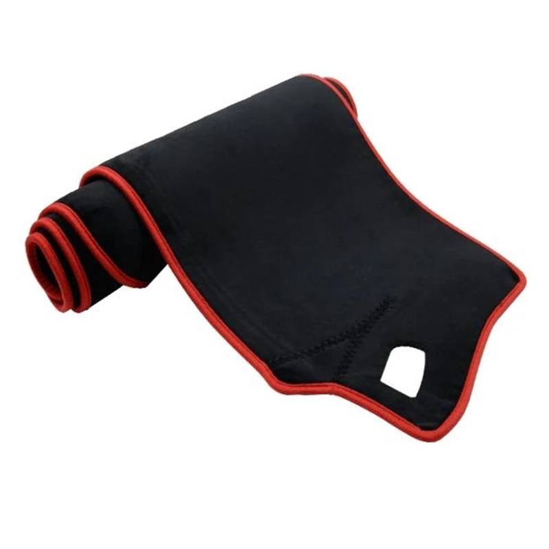 Armaturenbrettmatten Teppich Sonnenschirm Dashmat Teppich Auto Zubehör Für A6 C7 2012-2018 4G Anti-Slip Matte Dashboard Abdeckung Pad Für S-Linie 2013 2014 2015 2016(Without HUD,F_RHD) von ESSUE