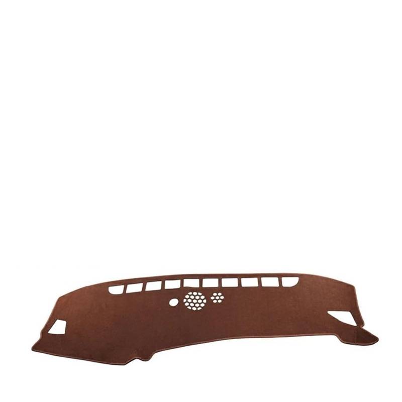 Auto Dashboard Matte Cover Für Kia Für Sportage Für NQ5 2022 2023 2024 Auto Armaturenbrett Abdeckung Matten Sonnenschutz Pad Teppiche Innen(RHD Brown) von ESSUE