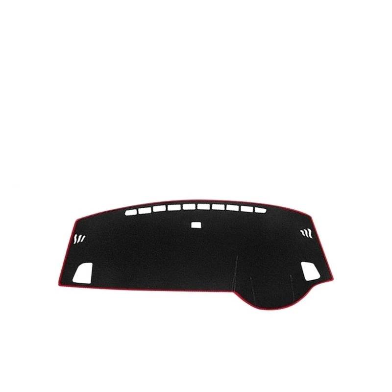 Auto Dashboard Matte Cover Für Odyssey Für RC4 2021 2022 2023 Auto Dashboard Abdeckung Dash Matte Sonnenschutz Nicht-Slip Pad Innen(A Red Side RHD) von ESSUE