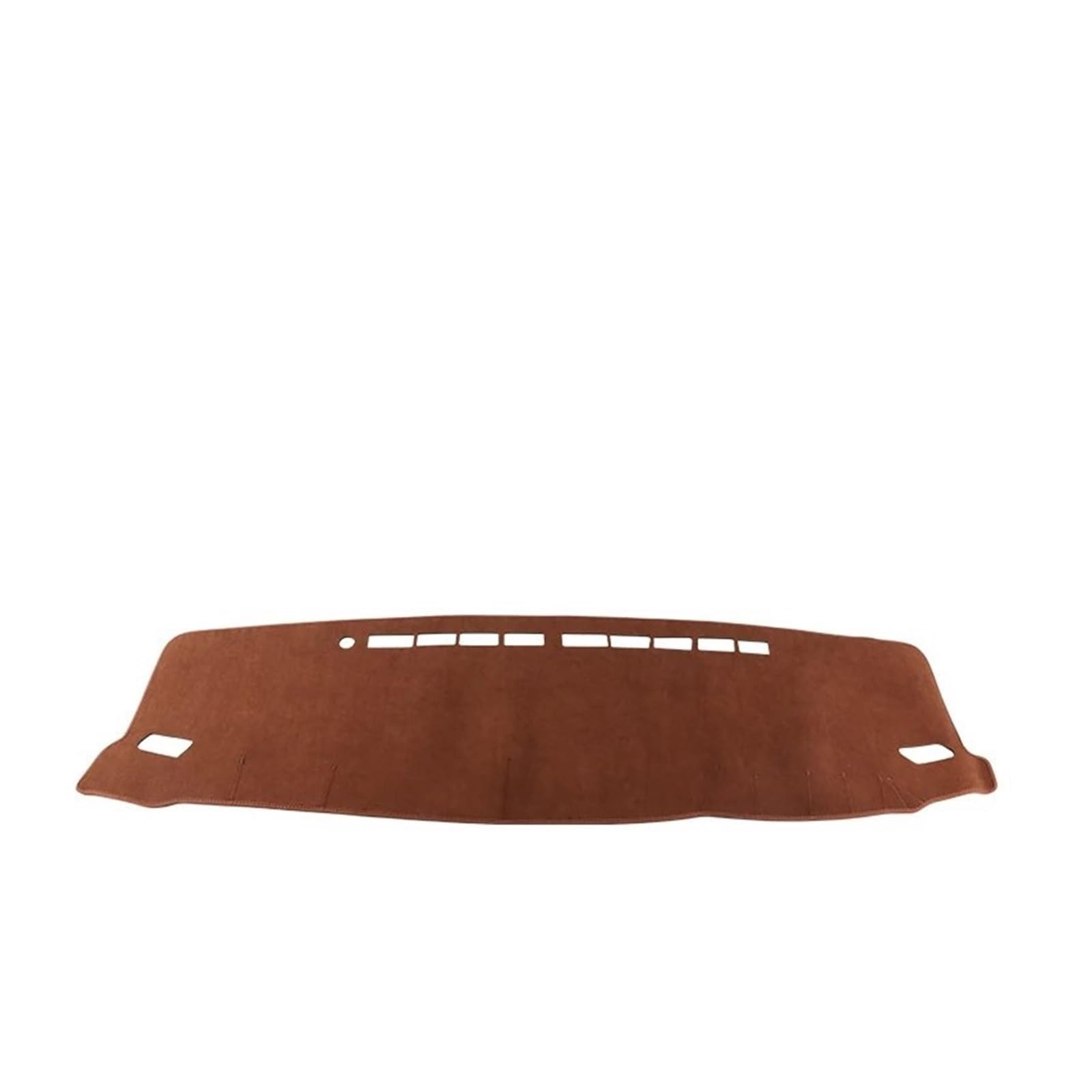 Auto Dashboard Matte Cover Für Toyota Für SW4 Für Fortuner Für AN150 Für AN160 2015-2023 Auto Armaturenbrett Abdeckung Matte Armaturenbrett Sonnenschutz Pad Teppiche(RHD Brown) von ESSUE