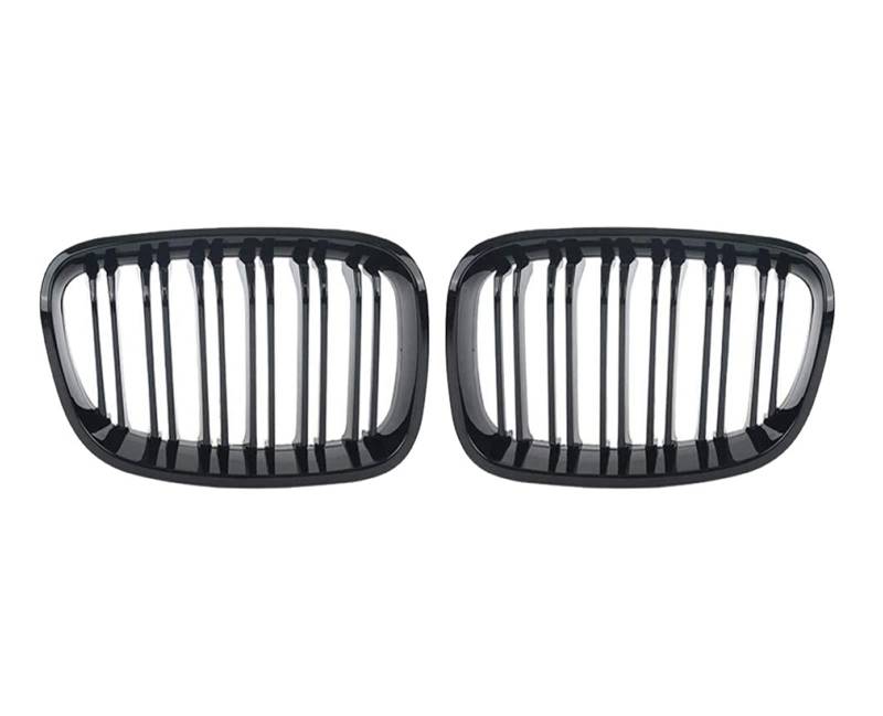 Auto Frontgrill Front Kühlergrille 1 Paar Auto Front Stoßstange Kühlergrill Niere Ersatz Gitter Für 1 Serie F20 F21 116i 118i 2012 2013 2014 Front Grill(B) von ESSUE