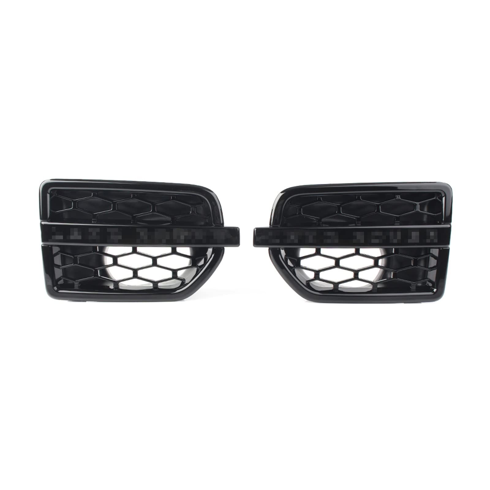 Auto Frontgrill Front Kühlergrille 2X Für Land Für Rover LR4 2010 2011 2012 2013 2014 2015 2016 Auto Seite Grille Air Intake Fender Vents Grill In Glanz Schwarz von ESSUE