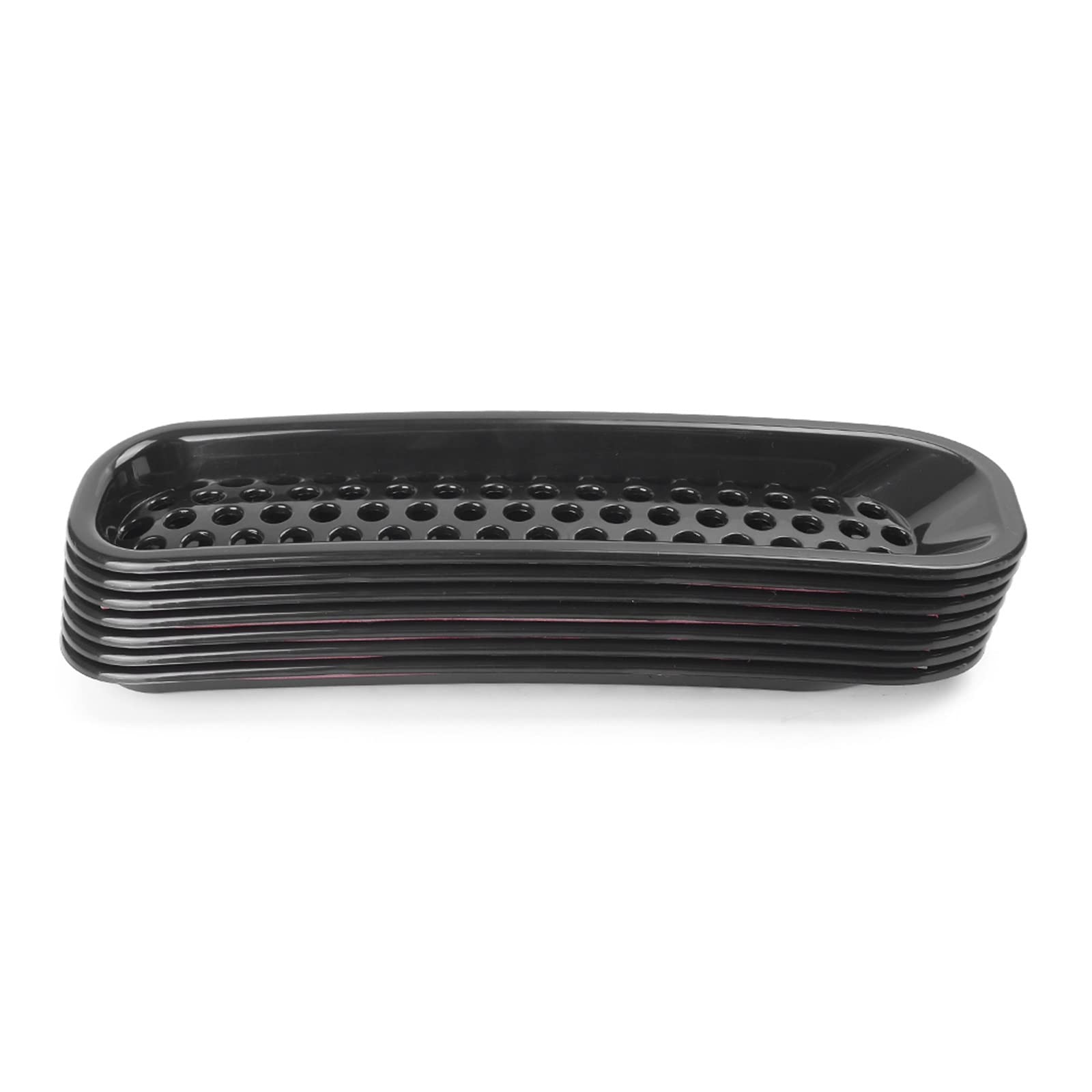 Auto Frontgrill Front Kühlergrille 7-teiliger Kühlergrilleinsatz Netzgrill Für Jeep Für Wrangler JK 2007 2008 2009 2010 2011 2012 2013 2014 15 2016 2017 ABS-Kunststoff Schwarz von ESSUE