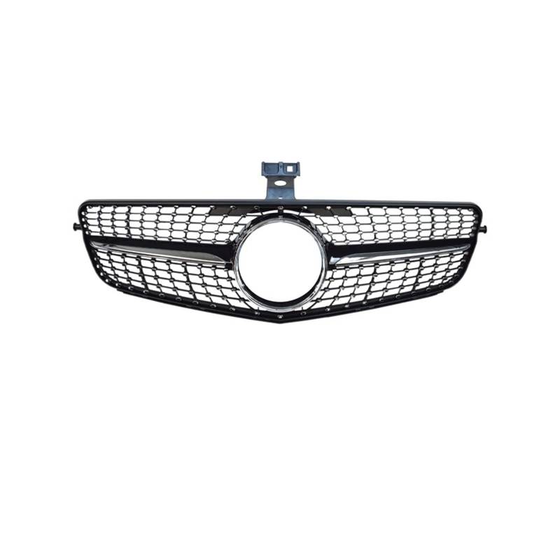 Auto Frontgrill Front Kühlergrille Auto Racing Front Upper Grille Für Benz C Klasse W204 Grille C180 C200 C300 C350 200 C63 Stil(Diamond Black) von ESSUE