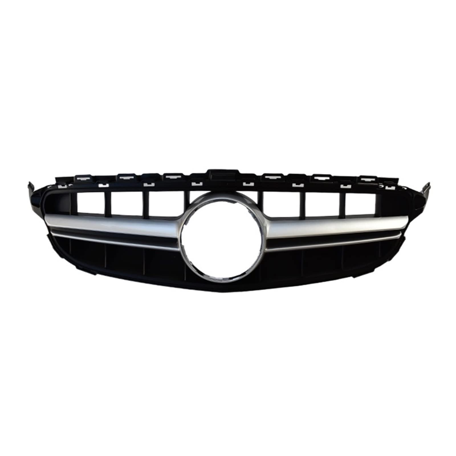 Auto Frontgrill Front Kühlergrille C-Klasse W205 Diamantgrill GT Kühlergrill Für C200 C300 C450 C250 C180 C220 2015 2016 2017 2018 2019 2020 2021 C63 Kühlergrill(19-Black no cam-2) von ESSUE