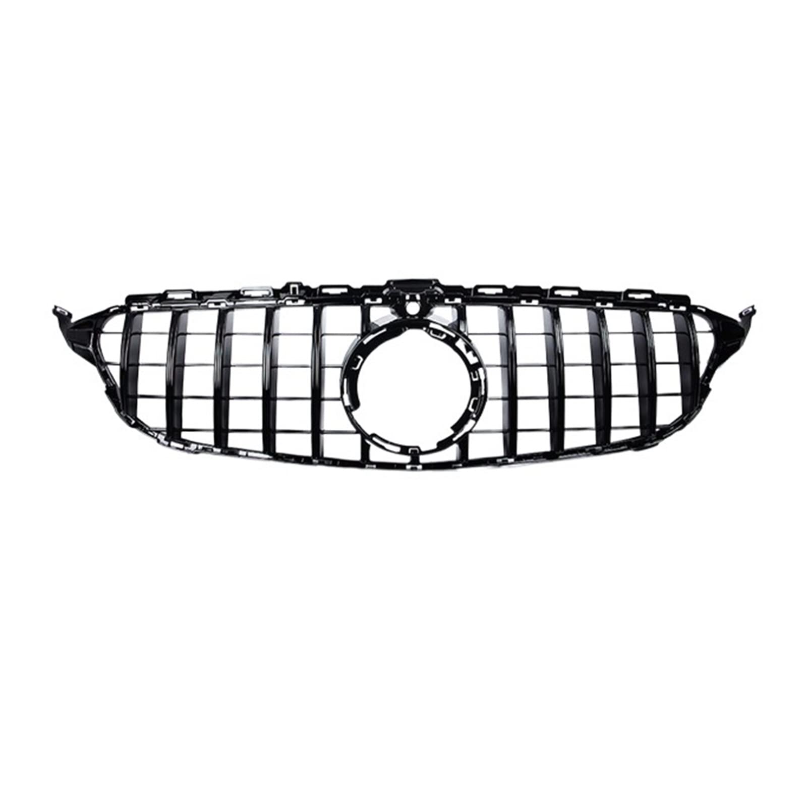 Auto Frontgrill Front Kühlergrille C-Klasse W205 Diamantgrill GT Kühlergrill Für C200 C300 C450 C250 C180 C220 2015 2016 2017 2018 2019 2020 2021 C63 Kühlergrill(D Black no c15-18) von ESSUE