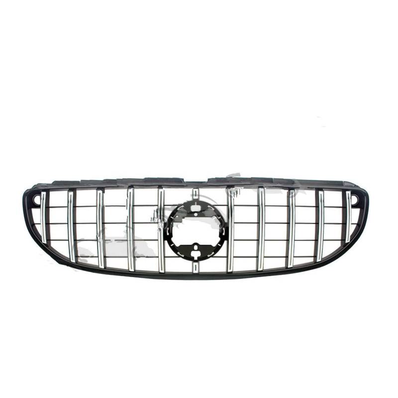 Auto Frontgrill Front Kühlergrille Front Racing Grille Für Benz Für Smart Für Fortwo W453 Für Cabrio/Für Coupe 2 Türer 2015 2016 2017 2018 2019 2020 2021 GT Gilles(Chrom) von ESSUE