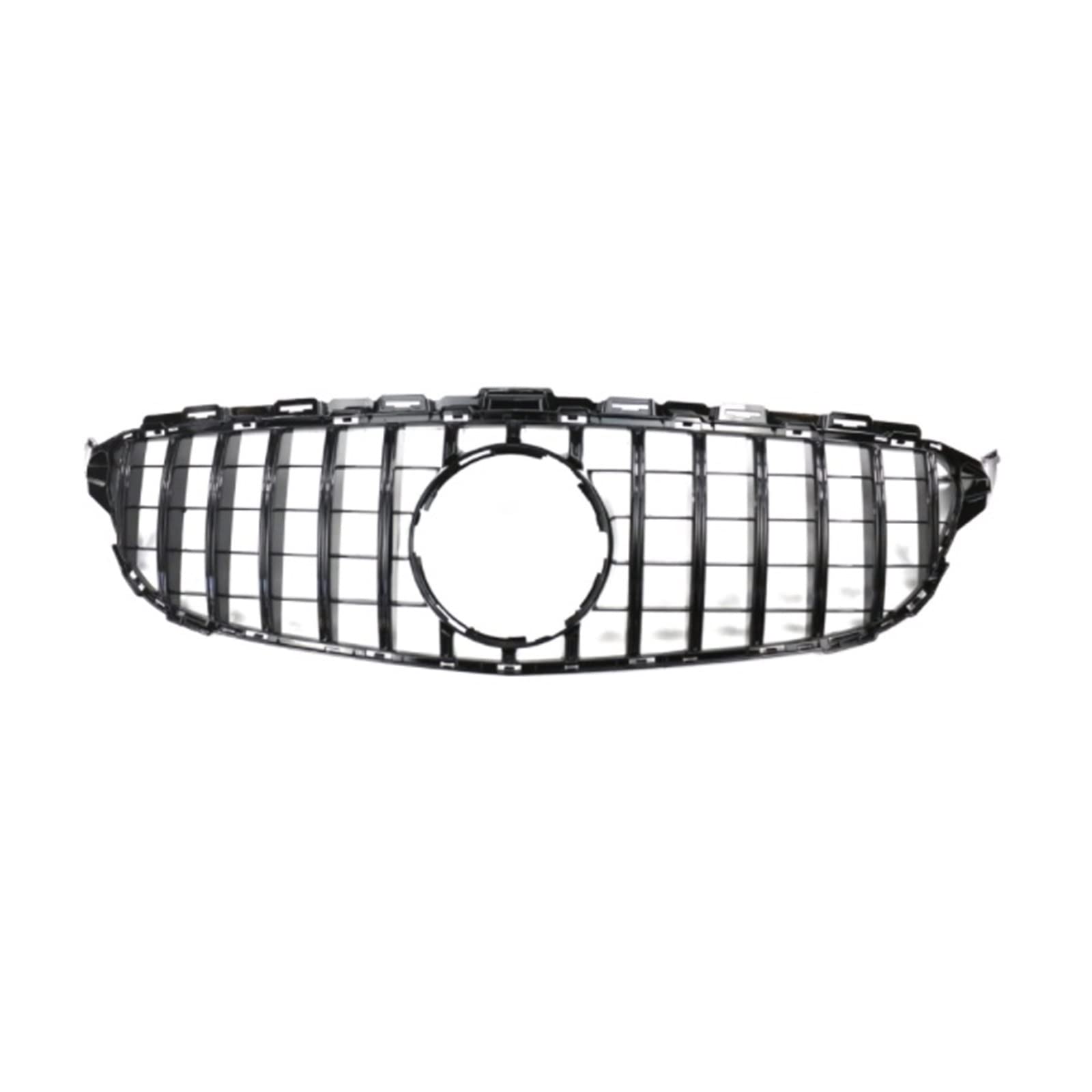 Auto Frontgrill Front Kühlergrille Frontgrill Für Benz C-Klasse W205 Sport-Renngrill Mit Kamera Für AMG Für GT Diamond 2014 2015 2016 2017 2018 Frontgrill(Type 10) von ESSUE