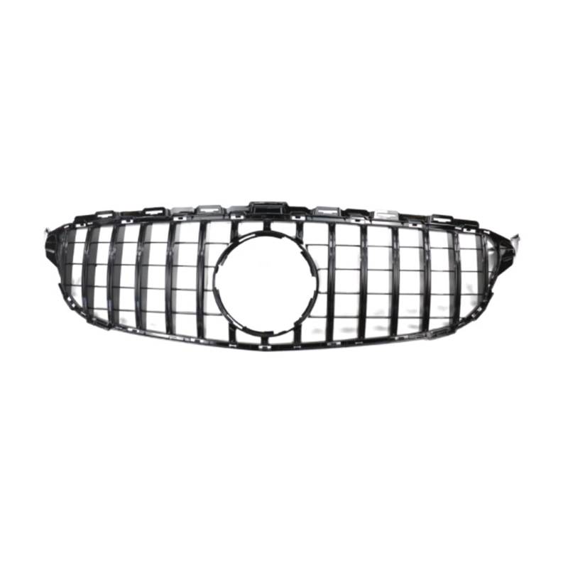 Auto Frontgrill Front Kühlergrille Frontgrill Für Benz C-Klasse W205 Sport-Renngrill Mit Kamera Für AMG Für GT Diamond 2014 2015 2016 2017 2018 Frontgrill(Type 10) von ESSUE