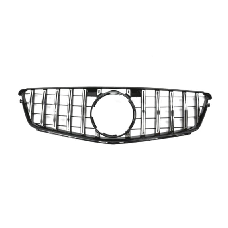 Auto Frontgrill Front Kühlergrille Frontgrill Für Benz C W204 Sport Racing Grill Für AMG Für GT Diamond 2007 2008 2009 2010 2011 2012 2013 2014 Facelift(E) von ESSUE