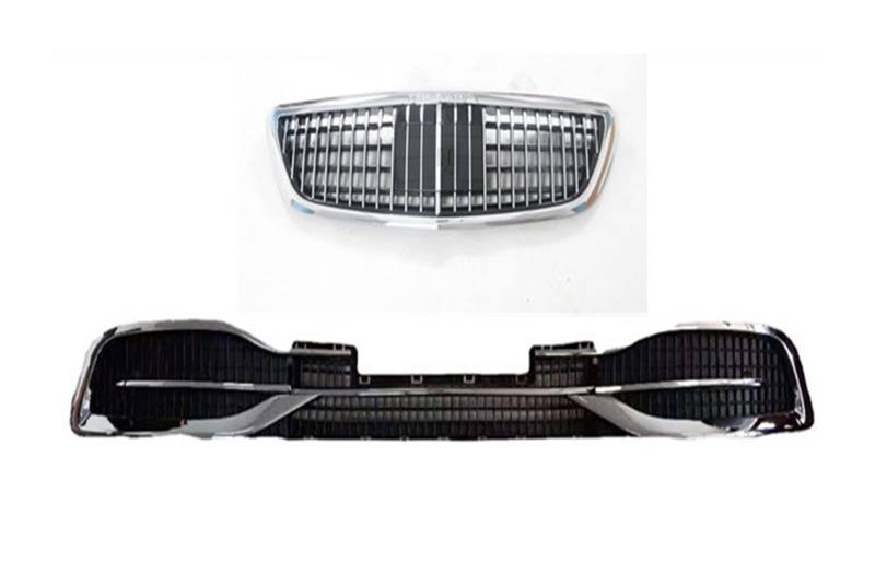 Auto Frontgrill Front Kühlergrille Frontschürze Racing Grille Für Benz W447 V-klasse 2020 2021 Stil Körper Kit Grille Geändert von ESSUE