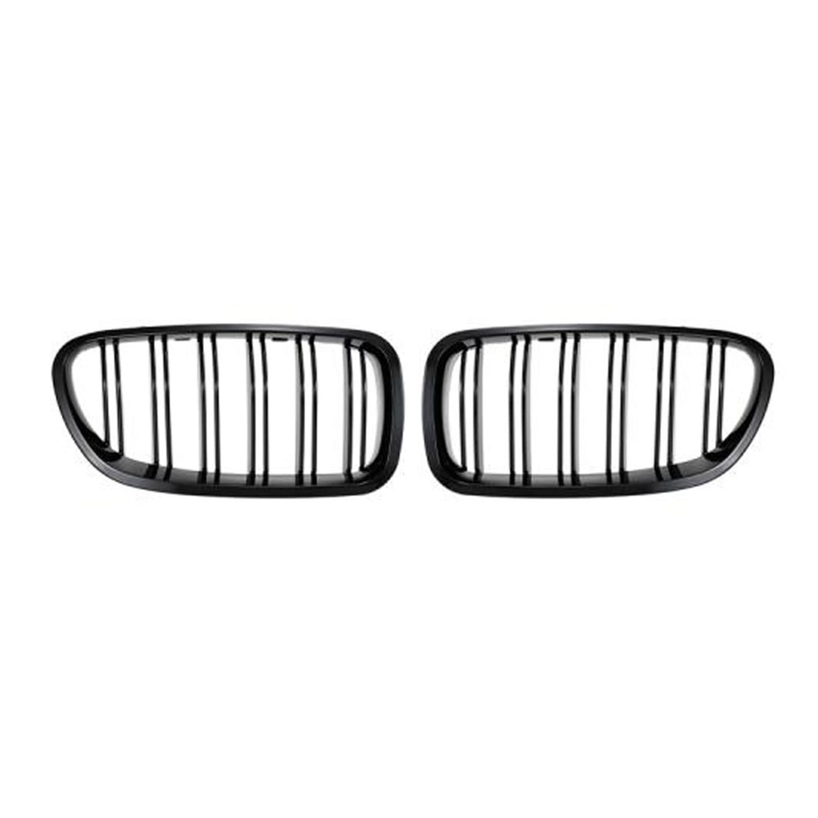 Auto Frontgrill Front Kühlergrille Für 5 Series F10 F11 520d 530d 540i 528i 535i M5 2010 2011 2012 2013 2014 2015 2016 2017 Frontstoßstangengrill Kühlergrill Breiter Nierengrill(Gloss Black) von ESSUE