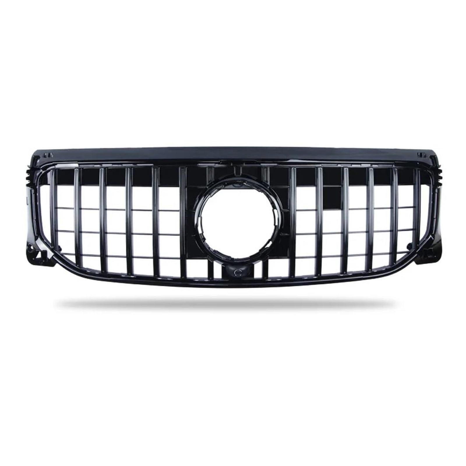 Auto Frontgrill Front Kühlergrille Für Benz Für GLB-Klasse X247 2019-2020 2021 2022 2023 Autozubehör Kühlergrill Mittelnetz Grills Montage Rahmenabdeckung Außenteile(Schwarz) von ESSUE