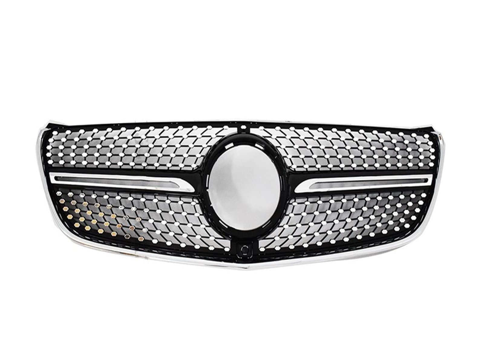 Auto Frontgrill Front Kühlergrille Für Benz Für Vito V W447 V250 V300 V260 2015 2016 2017 2018 2019 2020 2021 2022 Diamant Stil Kühlergrill Racing Stoßstange Grill(Type 1) von ESSUE