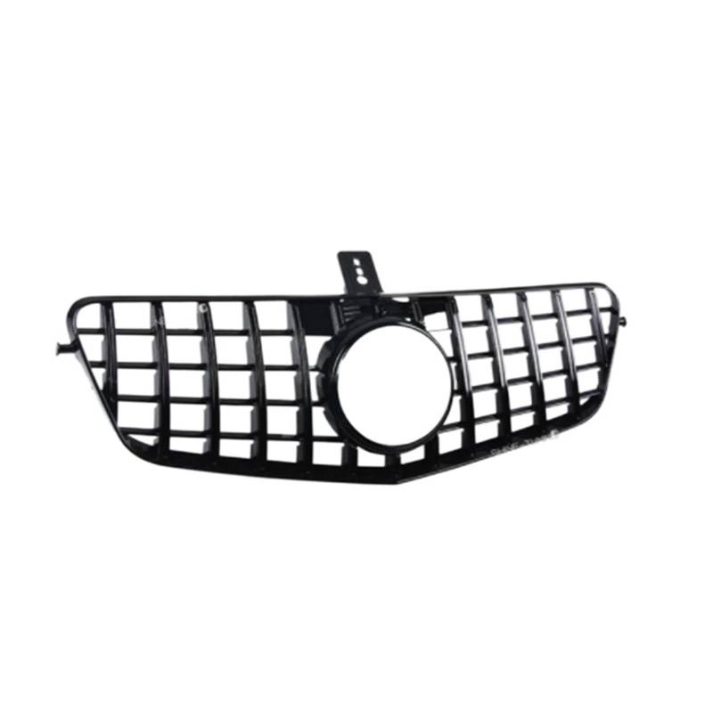 Auto Frontgrill Front Kühlergrille Für E-Klasse W212 GT Für GTR Kühlergrill Damiond Kühlergrill E300L E400L E200 E350 Grill 2009 2010 2011 2012 Frontgrill(Schwarz) von ESSUE