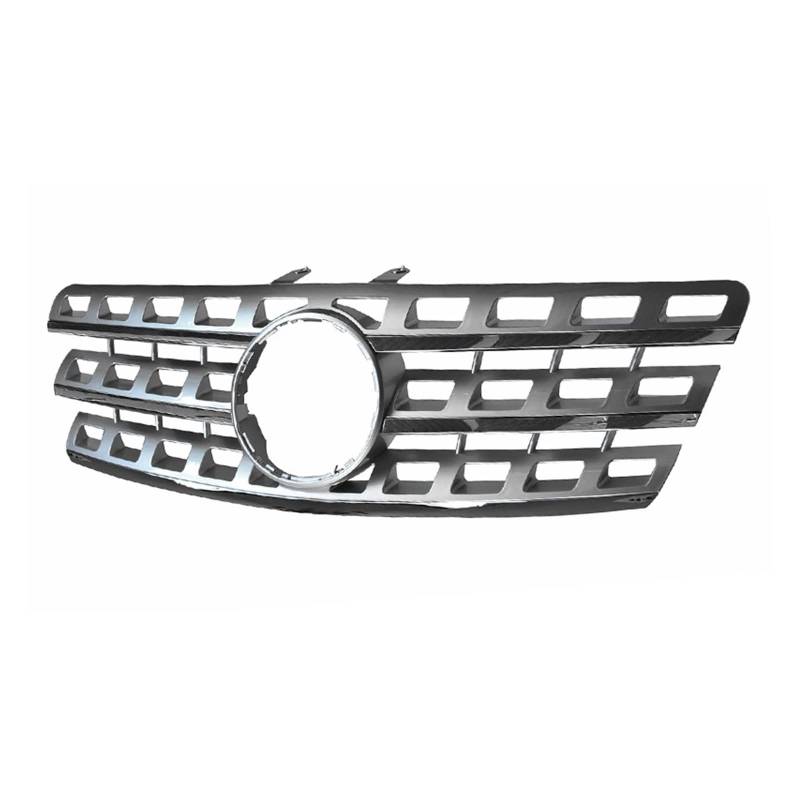 Auto Frontgrill Front Kühlergrille Für ML Klasse W164 2005-2011 2006 2007 2008 2009 2010 ML300 ML320 ML350 ML400 ML500 ML430 Front Stoßstange Grill Racing Grille(2009-11 Silver) von ESSUE