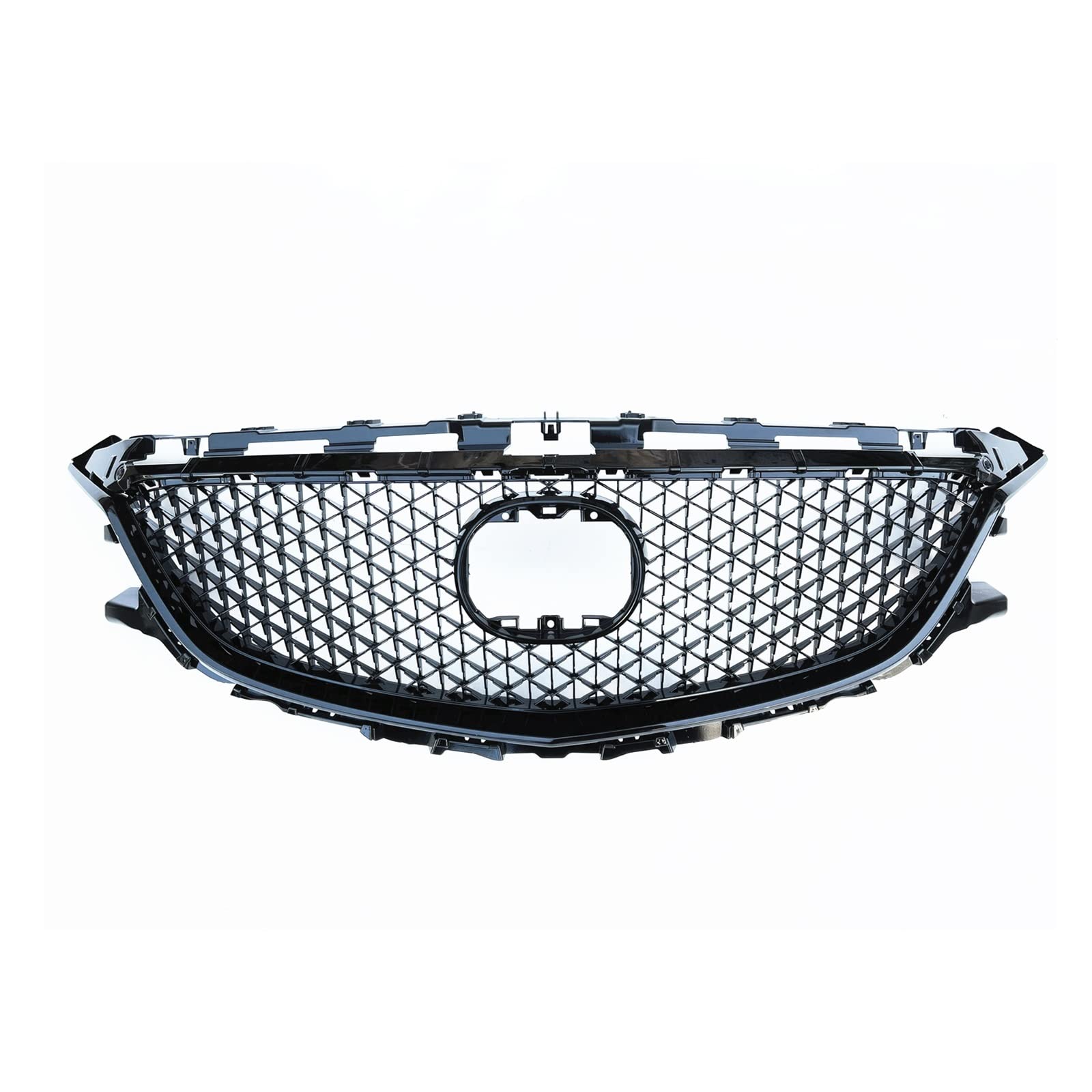 Auto Frontgrill Front Kühlergrille Für Mazda 6 2014 2015 2016 Ersatzgitter Für Obere Stoßstangenhaube Im Wabenstil, Karosserie-Kit, Gittergitter, Frontgrill, Renngrills von ESSUE