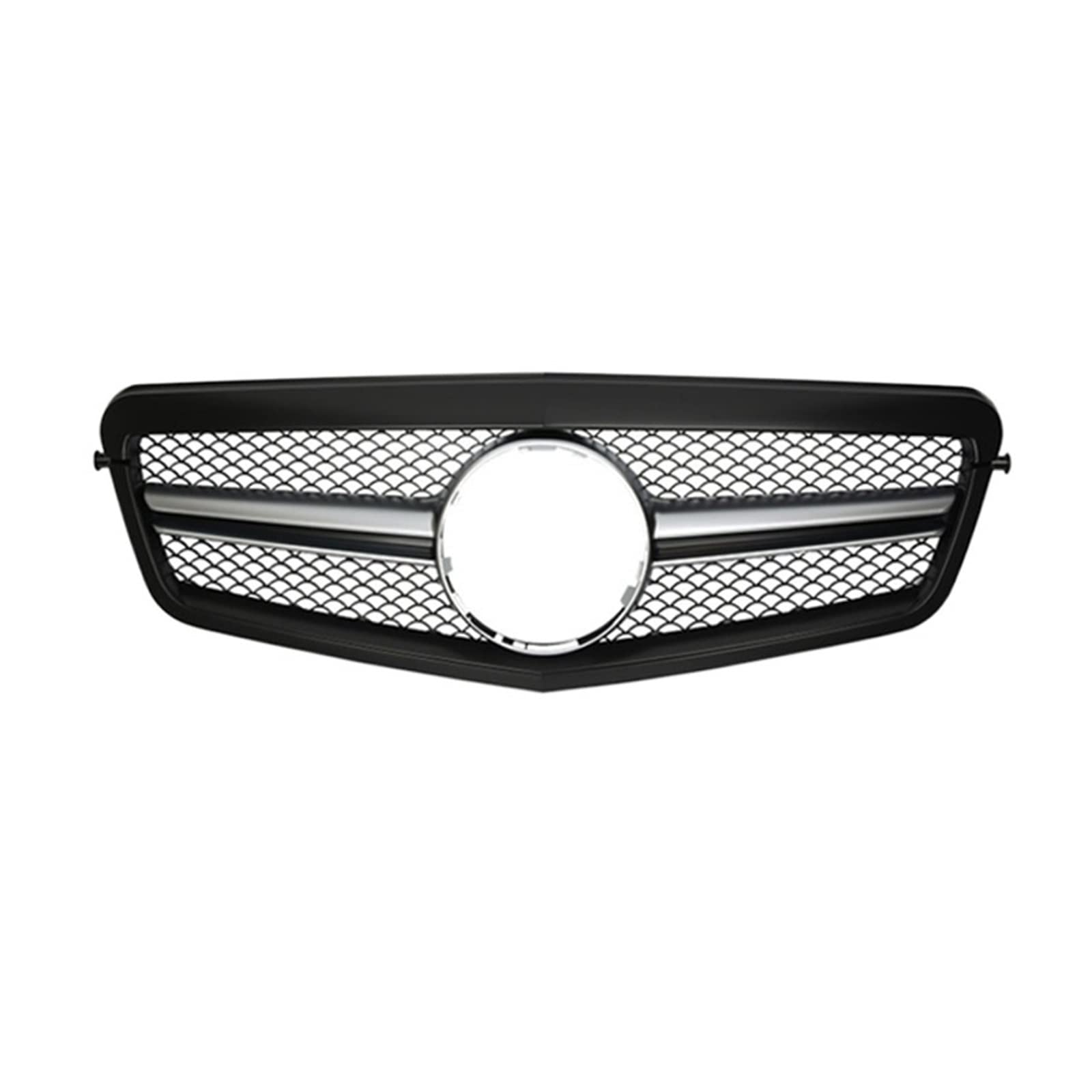 Auto Frontgrill Front Kühlergrille Kühlergrill Passend Für E-Klasse W212 2009 2010 2011 2012 Kühlergrill E300L E400L E200 E350 Kühlergrill(Schwarz) von ESSUE