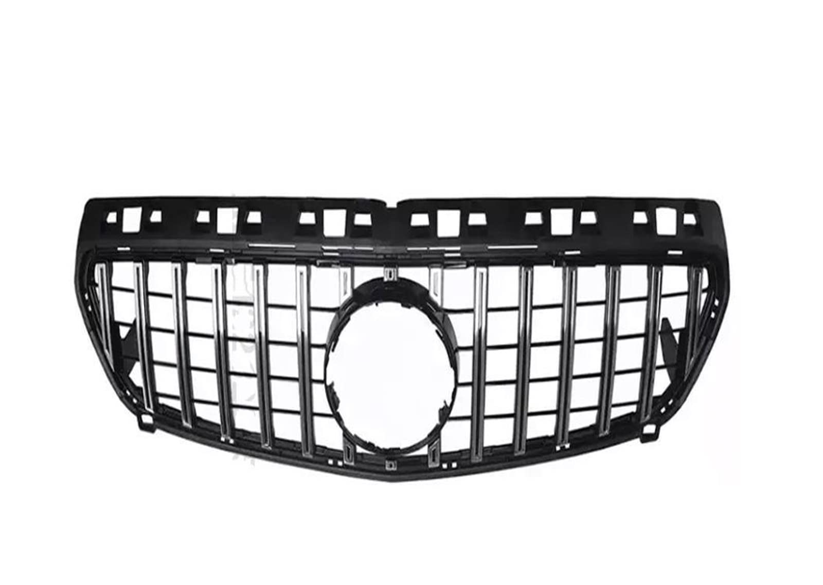 Auto Frontgrill Front Kühlergrille Kühlergrill Racing Grill Mesh Für Benz A Klasse A45 W176 2013 2014 2015 2016 2017 2018 2019+ A180 A200 A260 GT Diamant Stil(13-15 Silver) von ESSUE