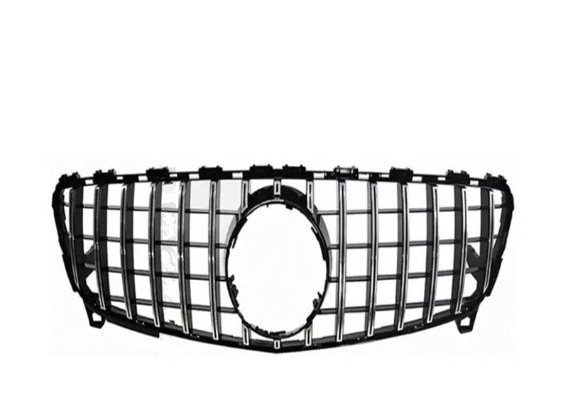 Auto Frontgrill Front Kühlergrille Kühlergrill Racing Grill Mesh Für Benz A Klasse A45 W176 2013 2014 2015 2016 2017 2018 2019+ A180 A200 A260 GT Diamant Stil(16-18 Silver) von ESSUE