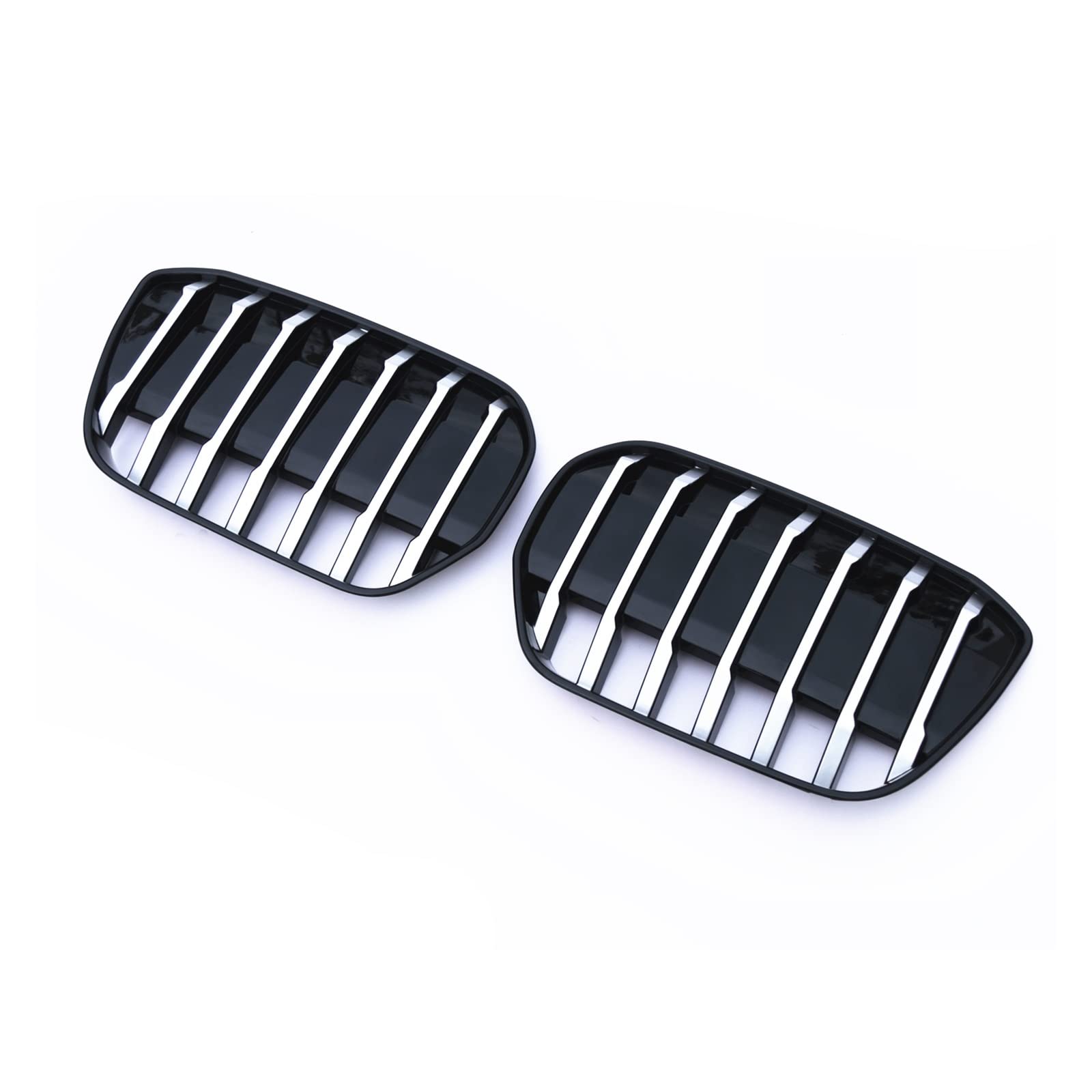 Auto Frontgrill Front Kühlergrille Racing Grills Für Für IX3 2022 Vorne Niere Kühlergrill Silber Auto Oberen Stoßfänger Ansaughaube Mesh Air Vent Abdeckung Gitter Körper Kit von ESSUE