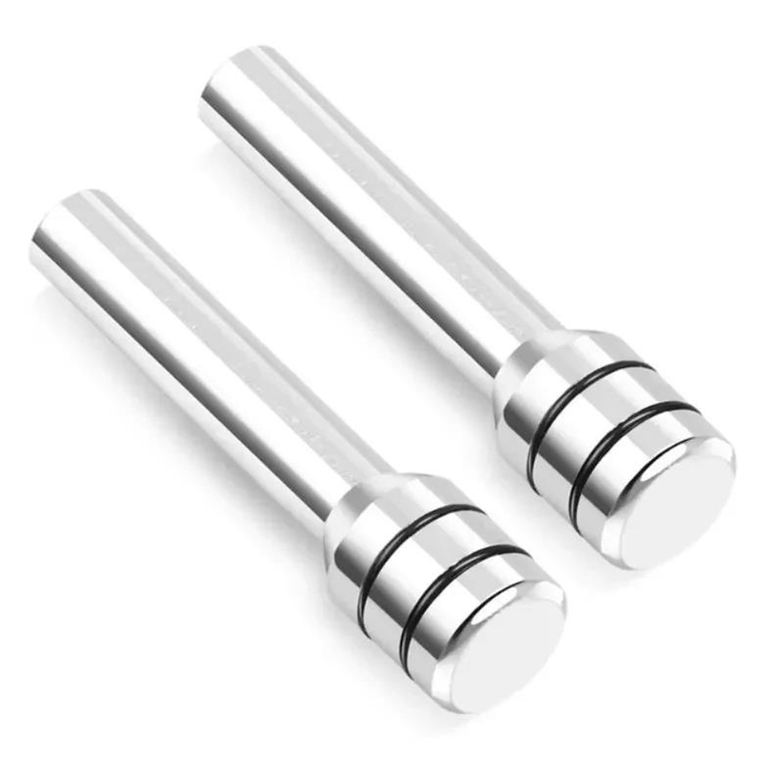 Elektrische Fensterschalter 2/4 Stück Aluminium Legierung Auto Auto Sicherheit Türschloss Pins Universal Auto Lkw Innen Türschloss Knopf Pull Pins Für Toyota Gleitbacke Mitnehmer(Sliver 2Pieces) von ESSUE