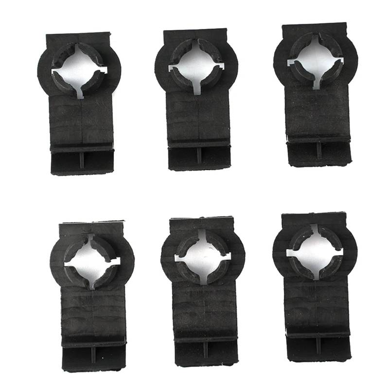 Elektrische Fensterschalter Für E53 2000 2001 2002 2003 2004 2005 2006 6 Stück Auto Fensterheber Clips Schwarz Zubehör 51338254781 Gleitbacke Mitnehmer von ESSUE