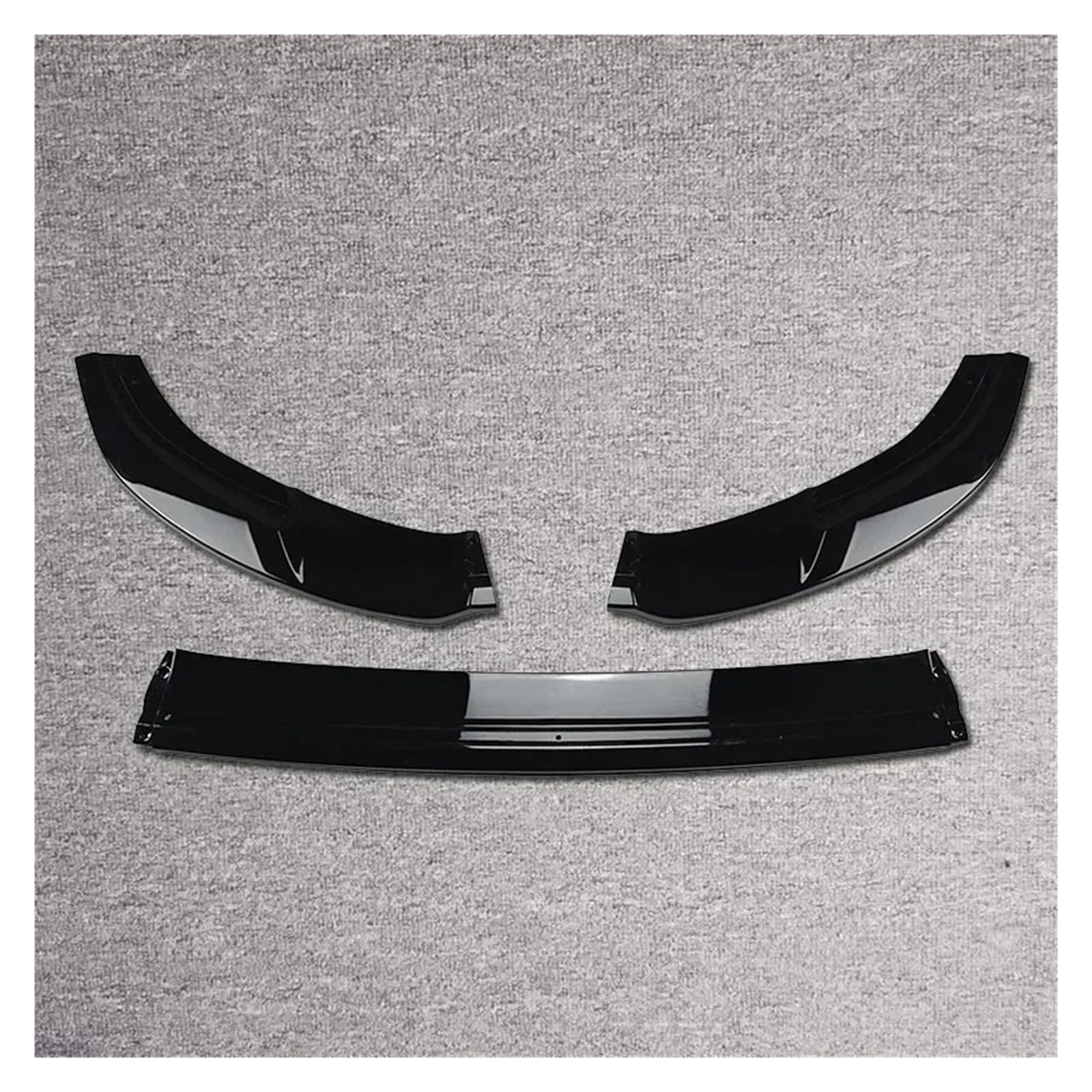 Frontspoiler Lippe Frontspoiler-Splitter-Schutzabdeckung Im Maxton-Stil Für Golf 7 MK7.5, Für GTI, Für R 2012 2013 2014 2015 2016 2017–2019 Karosserie. Diffusor Protector Guard(MK7 Glossy Black) von ESSUE