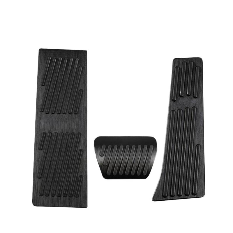 Für X3 Für G01 Für X4 Für G02 Für IX3 Für G08 2018-2023 Auto Gaspedal Bremspedale Abdeckung Fußstütze Pedal Pads Fußstütze Pedalkappen(3 Black 2018-2020) von ESSUE