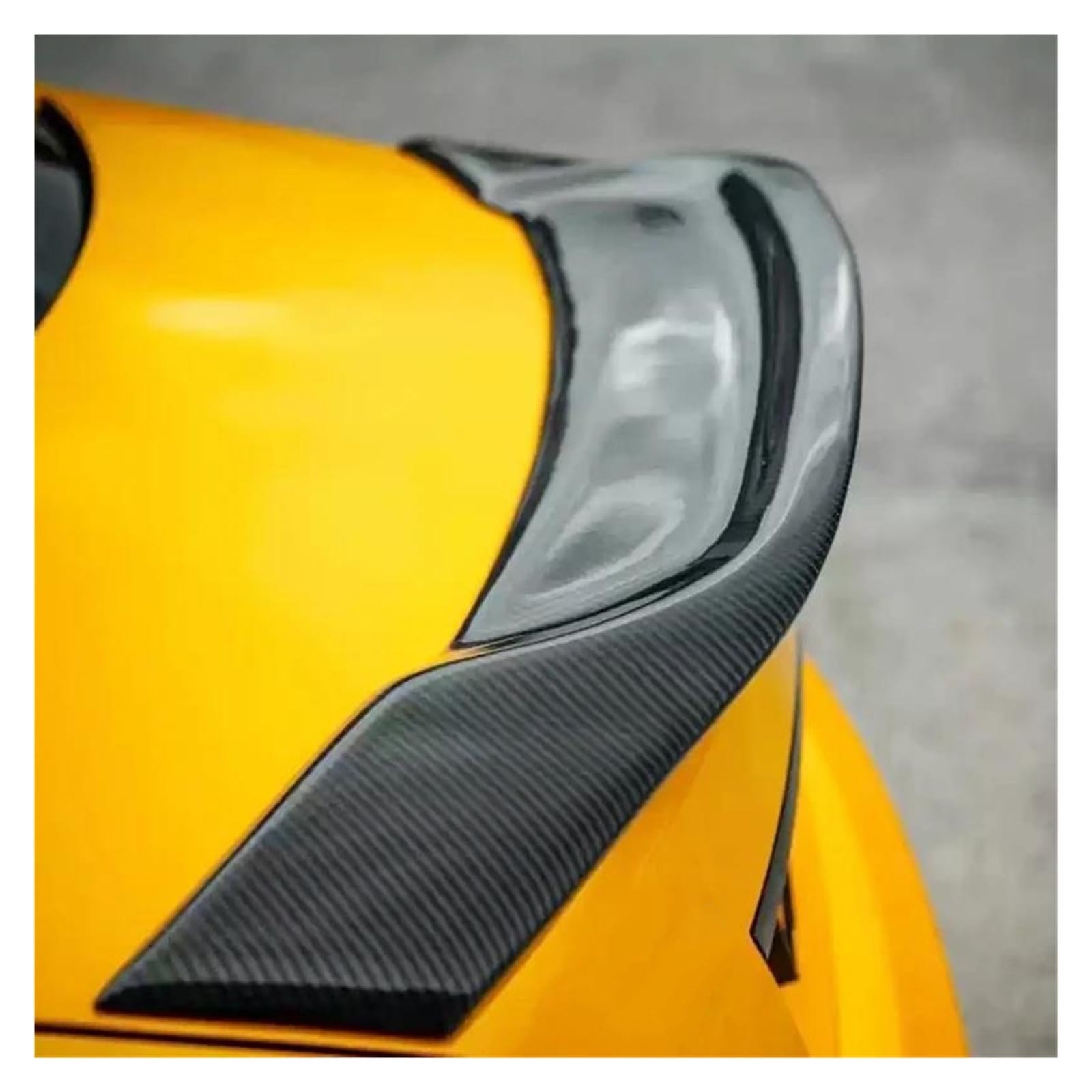 Heckflügel Für Benz C-Klasse W204 C200 C250 C300 4-türige Limousine 2008-2014 Heckspoiler Heckspoiler Lippe Heckspoiler Heckstoßstange(Carbon Fiber Pattern) von ESSUE