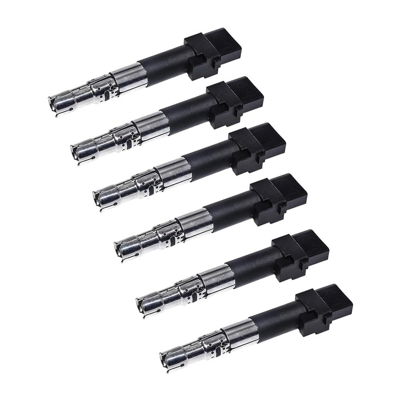 Zündspule 6Pcs Zündspulen Für Für A3 Für Q7 Für TT Für Quattro 022905100B UF531 Zündmodul von ESSUE