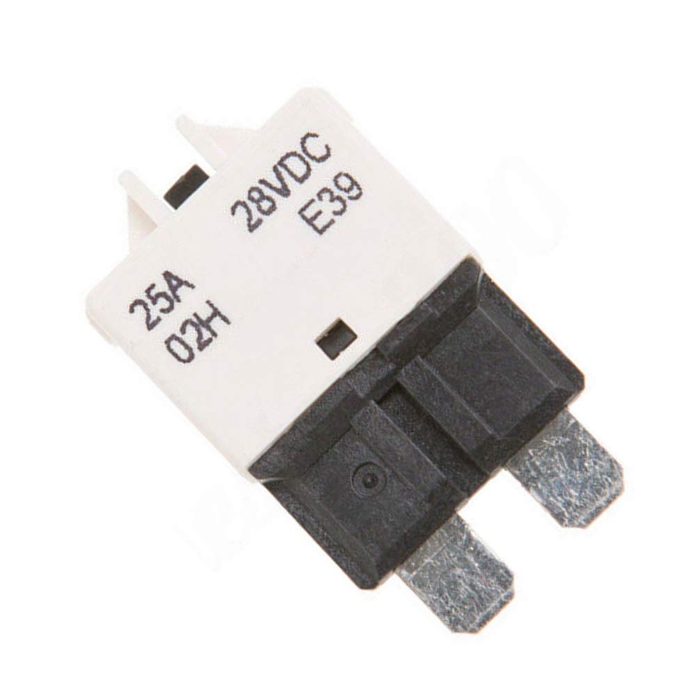 E Support 12V/24V 25A Kfz Audio Manuelle Reset Schalter Audio Inline Leistungsschalter Sicherungshalter Schutz Sicherung zurücksetzen von ESUPPORT