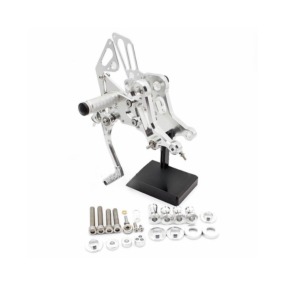 Motorrad Fußrasten Für D&ucati Monster 696/796/1100/1100S/1100 EVO Aluminium Legierung Motorrad Fußraste Fußrasten Pedal Fußrasten Fußrastenanlage Hinten Set von ESyem