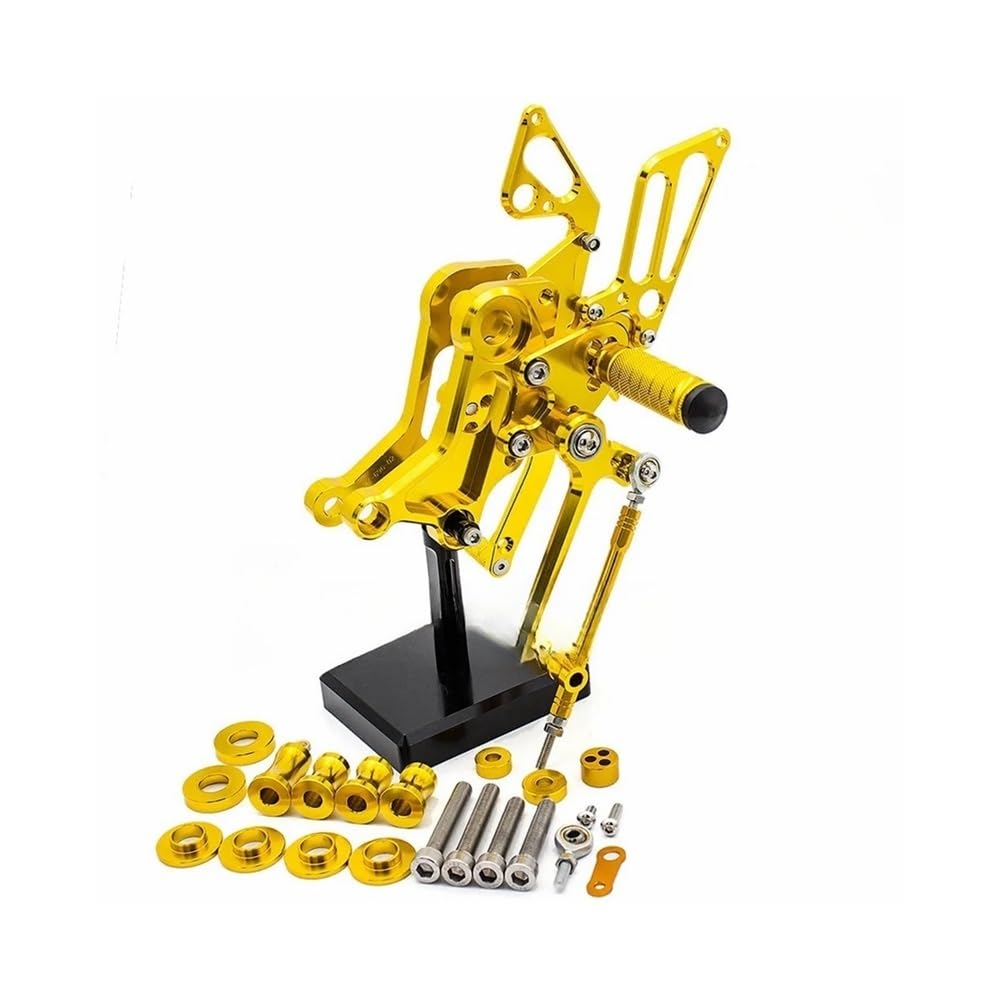 Motorrad Fußrasten Für D&ucati Monster 696/796/1100/1100S/1100 EVO Aluminium Legierung Motorrad Fußraste Fußrasten Pedal Fußrasten Fußrastenanlage Hinten Set von ESyem