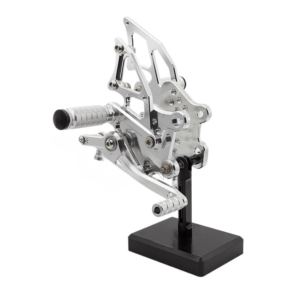 Motorrad Fußrasten Für Y&amaha YZF R3 Mt03 2014-2021 Motorrad Fußrastenanlage Fußstütze Fußrasten Pedal Aluminium Legierung Fußrasten Fußrastenanlage Hinten Set von ESyem