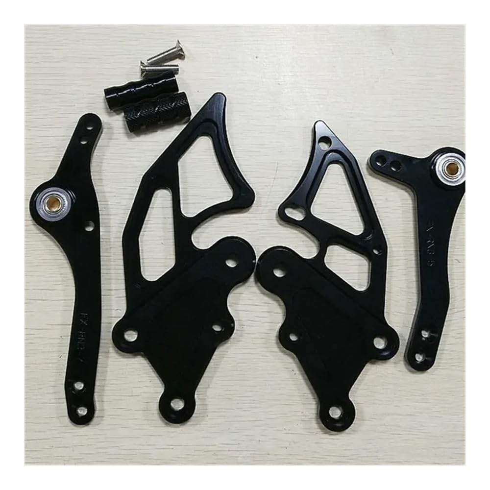 Motorrad Fußrasten Für Y&amaha YZF R3 Mt03 2014-2021 Motorrad Fußrastenanlage Fußstütze Fußrasten Pedal Aluminium Legierung Fußrasten Fußrastenanlage Hinten Set von ESyem