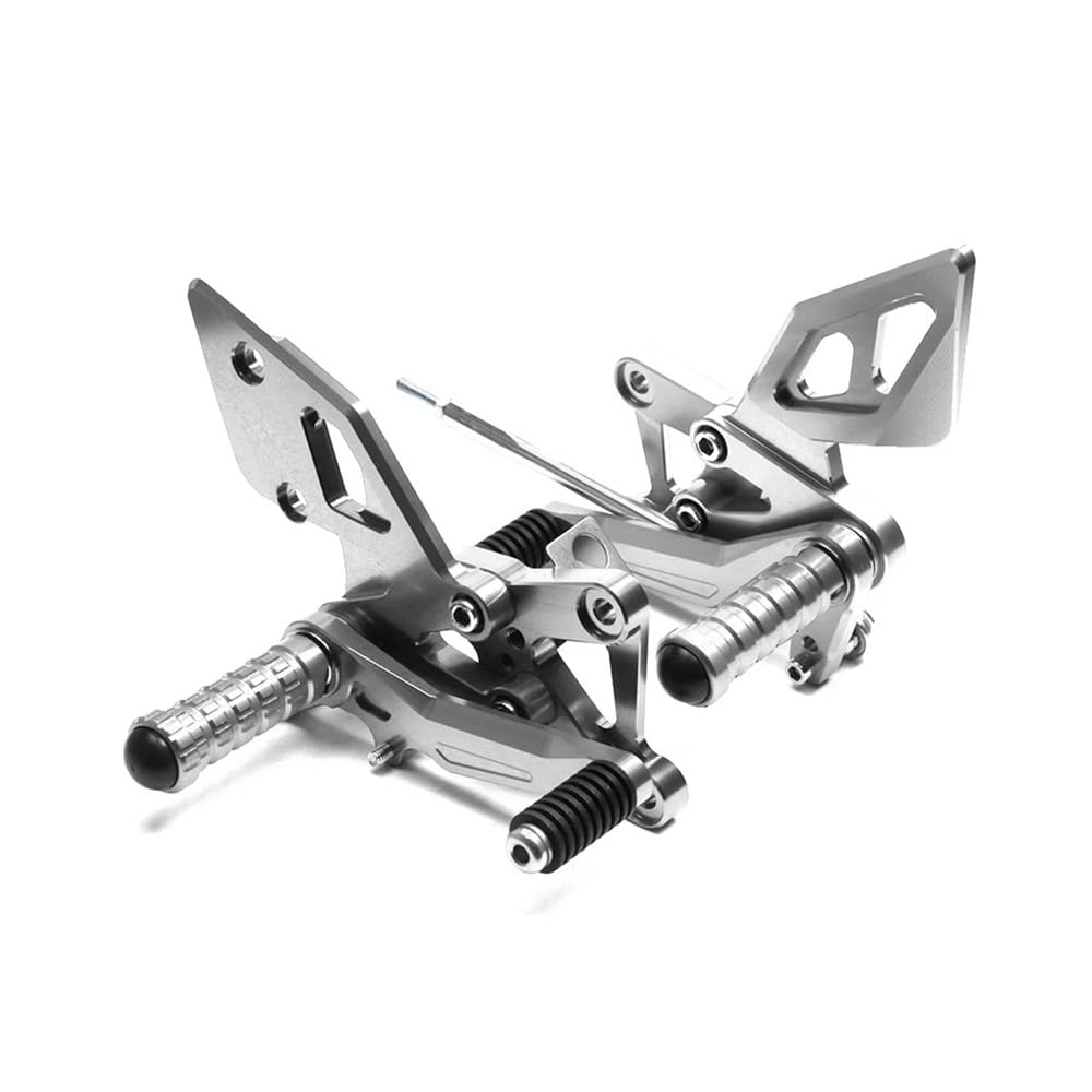 Motorrad Fußrasten Für Y&amaha YZF R3 R25 MT-03 2014-2020 Motorrad Zubehör Aluminium Einstellbare Hinten Sets Fußrastenanlage Fußstütze Fußrasten Pegs von ESyem