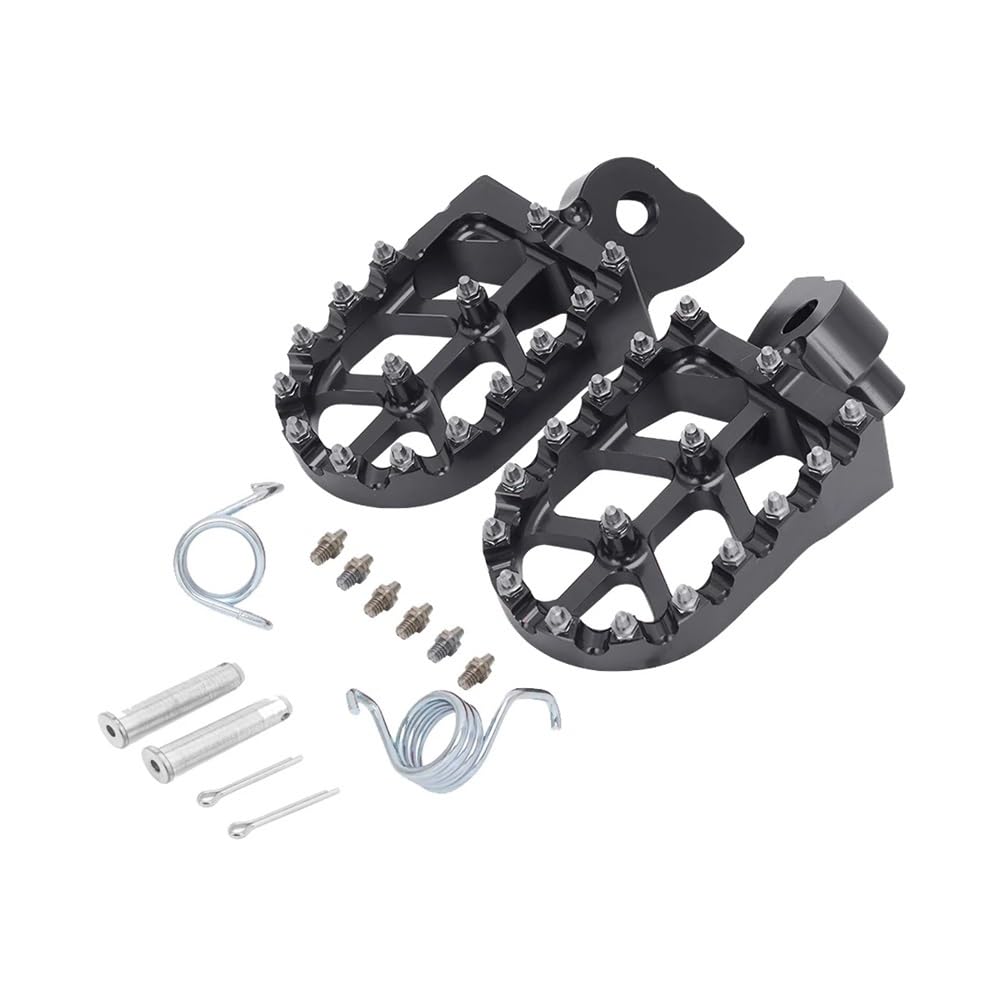 Motorrad Fußrasten Motorrad Fuß Peg Pedal Fußstütze Für Y&amaha YZ 85 125 250 YZ250F YZ426F YZ450F YZ250X YZ250FX YZ450FX WR250F WR400F WR426F von ESyem