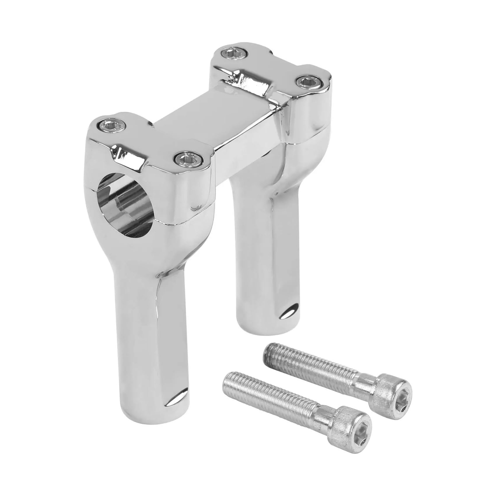 Motorrad Lenker Befestigungsclip 4 "Lenker Bar Steigleitungen Für H&Arley Für Dyna Für Street 1.25" Griff Bar Motorrad Motorrad Riser Montieren Klemmen Adapter von ESyem