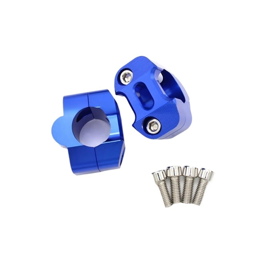 Motorrad Lenker Befestigungsclip Billet Lenker Fat Bar Riser Halterung Clamp Adapter FÜR 22MM Bis 28MM Für Dirt Bike Motorrad Lenker Halterung Clamp von ESyem