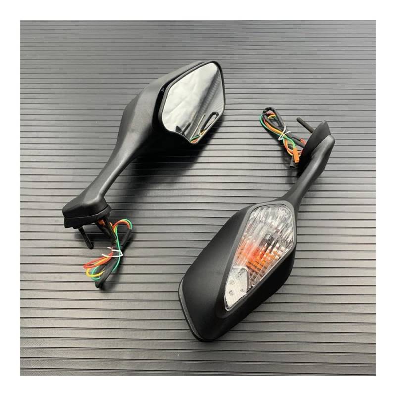 Motorrad-Rückspiegel Motorrad-Rückspiegel, LED-Klappmotorradzubehör Für CBR1000RR 2008–2016 LED-Blinker-Seitenspiegel von ESyem