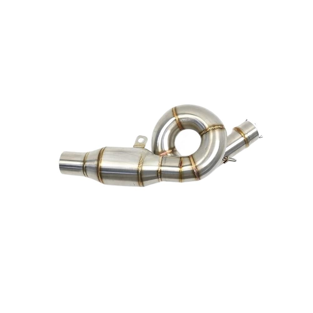 Motorrad Schalldämpfer Auspuff Rohr Motorrad-Auspuff-Schalldämpfer, 51 Mm, Adapter, Mittelrohr, Verbindungsrohr Für Z750 Z 750 2004–2008, Z800 Z 800 2013–2016 von ESyem