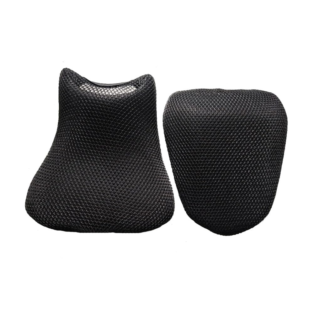 Sitzbezug für Motorräder Motorrad Zubehör Kissen Sitz Abdeckung Hinten Sitz Gugel Pad Abdeckung Net 3D Mesh Protector Für K&awasaki Z900 Z 900 Z1000 von ESyem