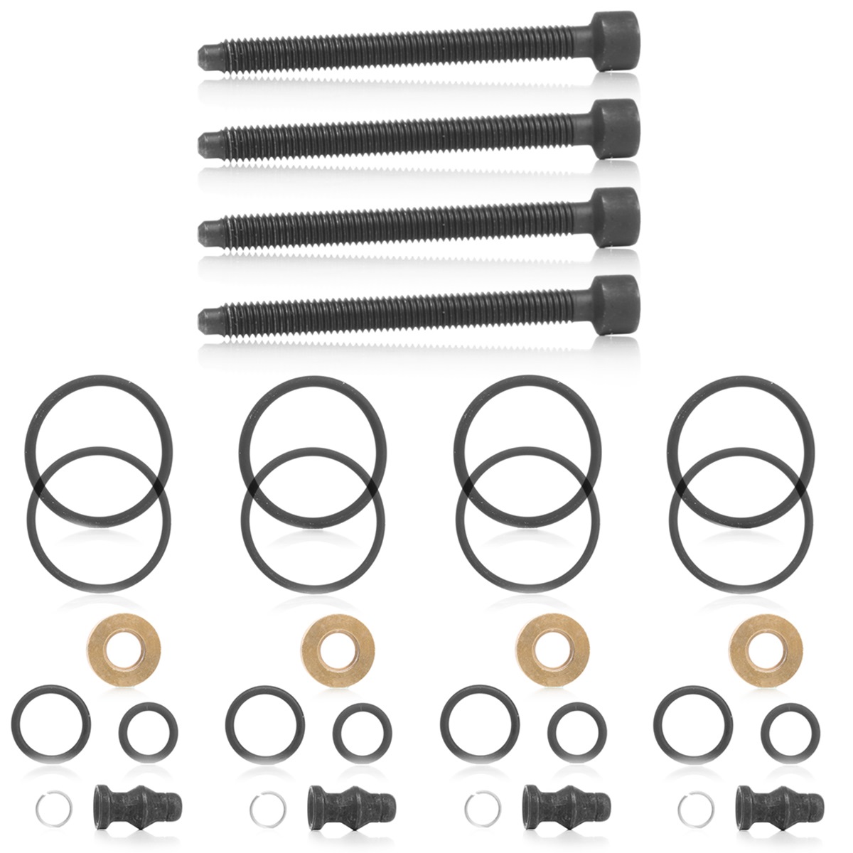 ET ENGINETEAM Dichtungssatz, Einspritzdüse VW,AUDI,SKODA TM0028VR1 038198051A,038198051B,038198051C 038103385A,038198051 von ET ENGINETEAM