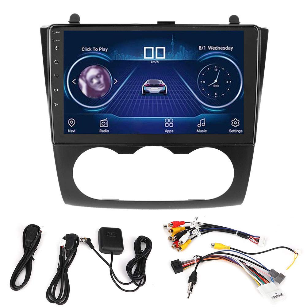 2din 9in Auto MP5 Player Navigation Video Stereo High Definition 9.1 Teana 08 12 Manuelle Klimaanlage von ETAINGYEUN