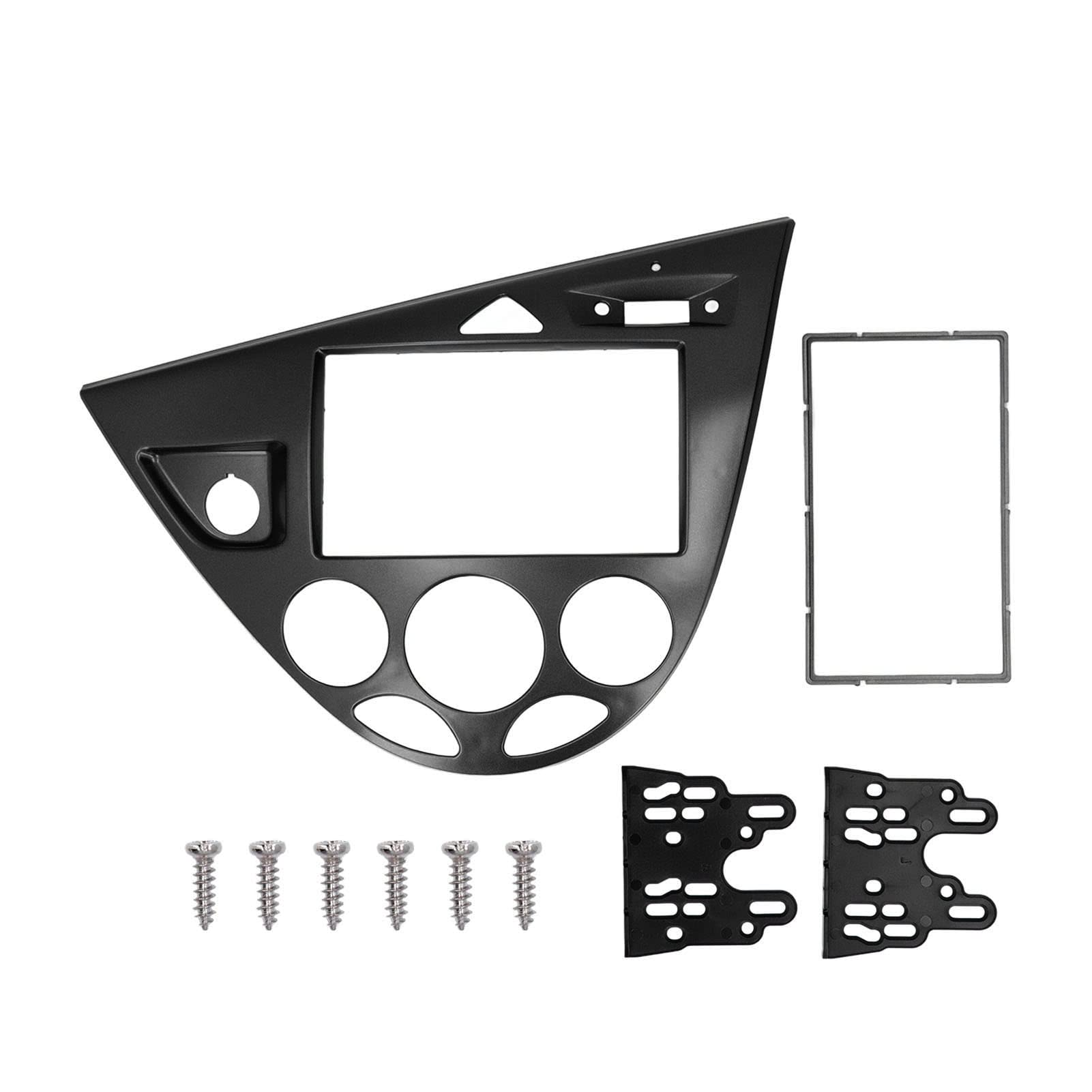 2din Sound Cd Dvd Panel Dashboard Dekoration Plug & Play Ersatz Hochwertiges ABS-Material Für 1998-2006 (Schwarz) von ETAINGYEUN