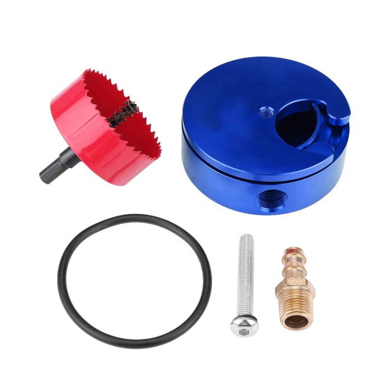 Aluminium-Kraftstofftank-Sumpf-Kit für Cummins Duramax PowerStroke (Blue) von ETAINGYEUN